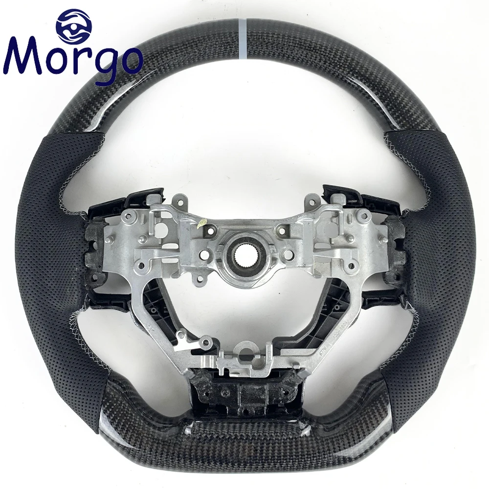 Черная перфорированная кожа из углеродного волокна для Lexus ES300 IS250 GS350