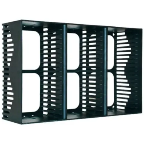 Стойка для дисков на 60 коробок JewelBox CDM-C60, цельнолитая, чёрная - изображение