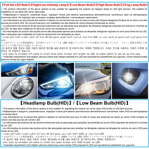 YnFom для Toyota Crown Royal (70s-90s) 1978-1995 специальный комплект ламп для LED передних фар ближнего и дальнего света, противотуманных фар, автомобильные аксессуары