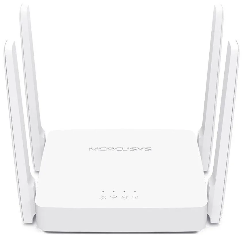 Mercusys AC10 Wi-Fi Роутер WAN/LAN 10/100 Мбит/с IEEE 802.11ac/n/a 5 ГГц 802.11b/g/n 2 4 ант |
