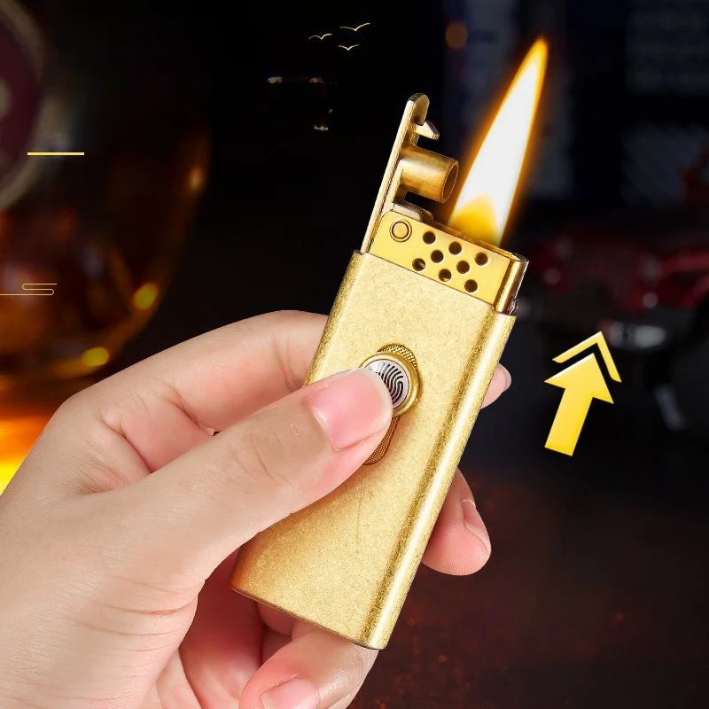 Креативный толчок зажигание керосин металлическая спичечная коробка уникальный