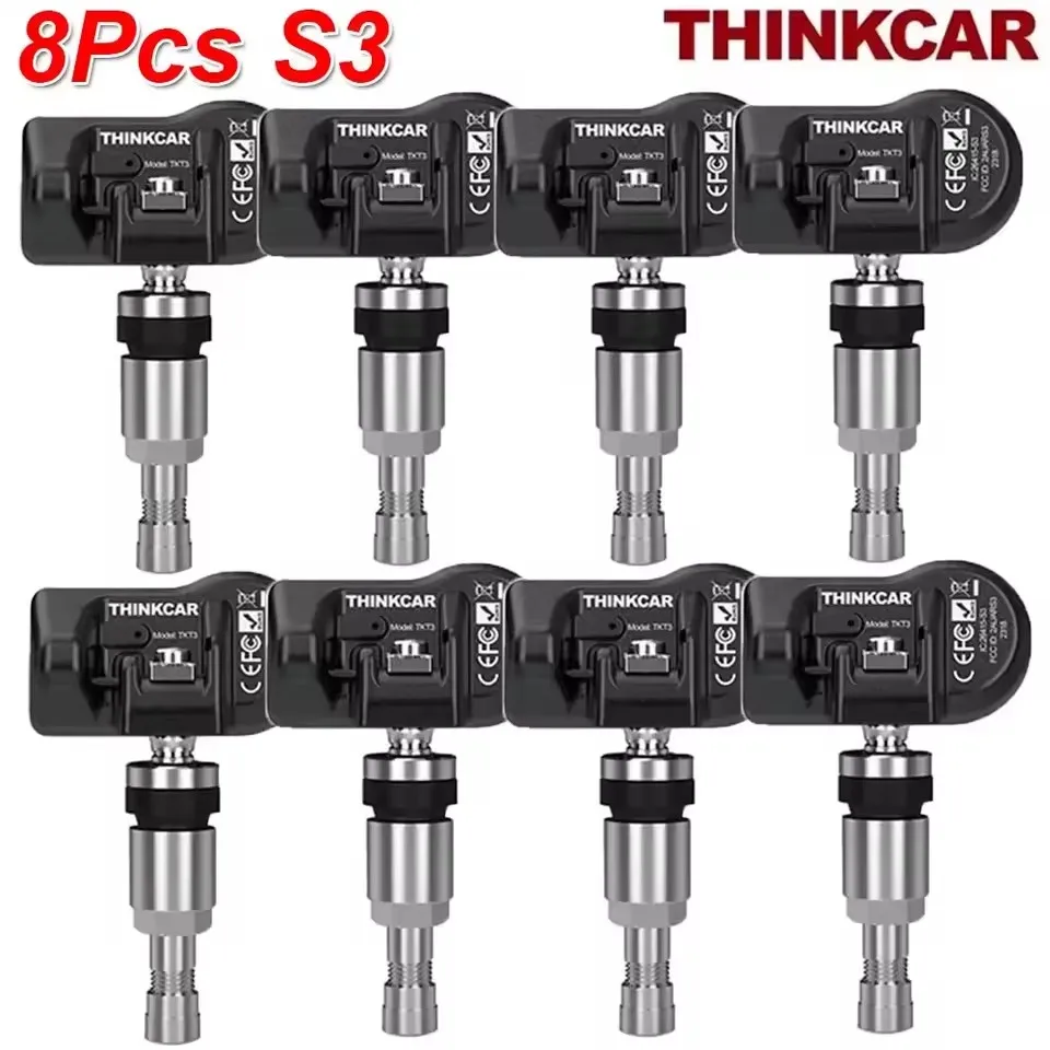 

THINKCAR THINKTPMS S3 Датчик 2в1 315 МГц 433 МГц Датчик давления в шинах, совместимый с инструментом Thinkcar и Mucar tpms