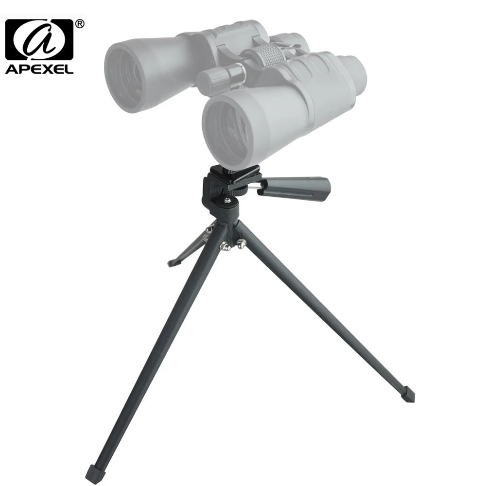 

APEXEL Mobile Phone Tripod For Binoculars Monocular Spotting Scope Astronomical Telescope Cellphone Stand Adapter Metal Bracket