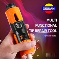 xiguan billiard pool cue tip tool multi functional tip repair tool trimmerside cuttingferrule cutting 11 14mm tip accessory