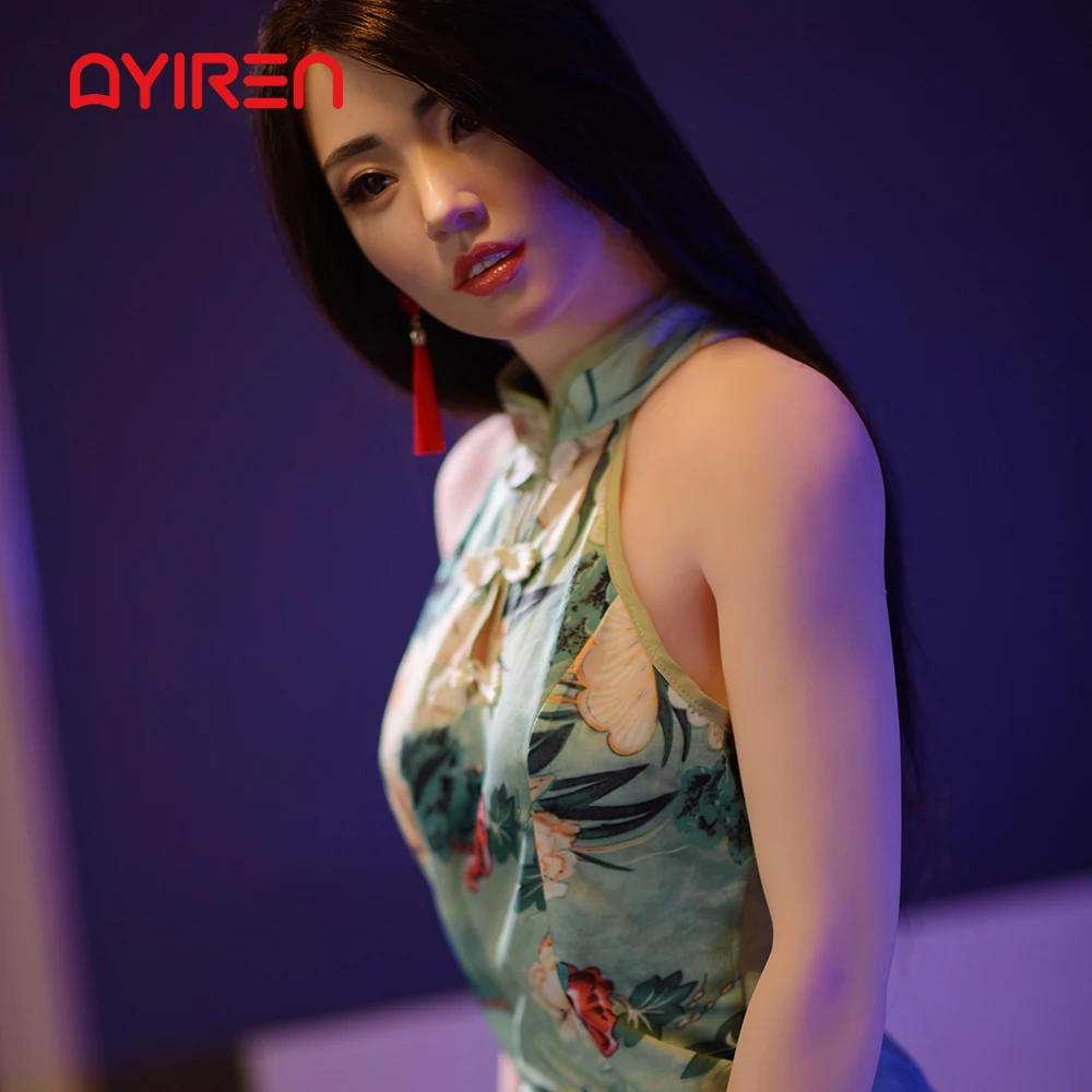 AYIREN 165 см настоящая Силиконовая секс-кукла сексуальная грудь попка взрослая