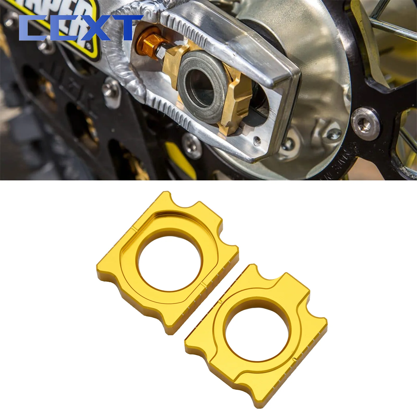 

CNC задний мост блок цепи регулятор для Szuki RMZ250 2004-2018 RMZ450 2004-2017 RMX450Z 2010-2016 2017 универсальные детали