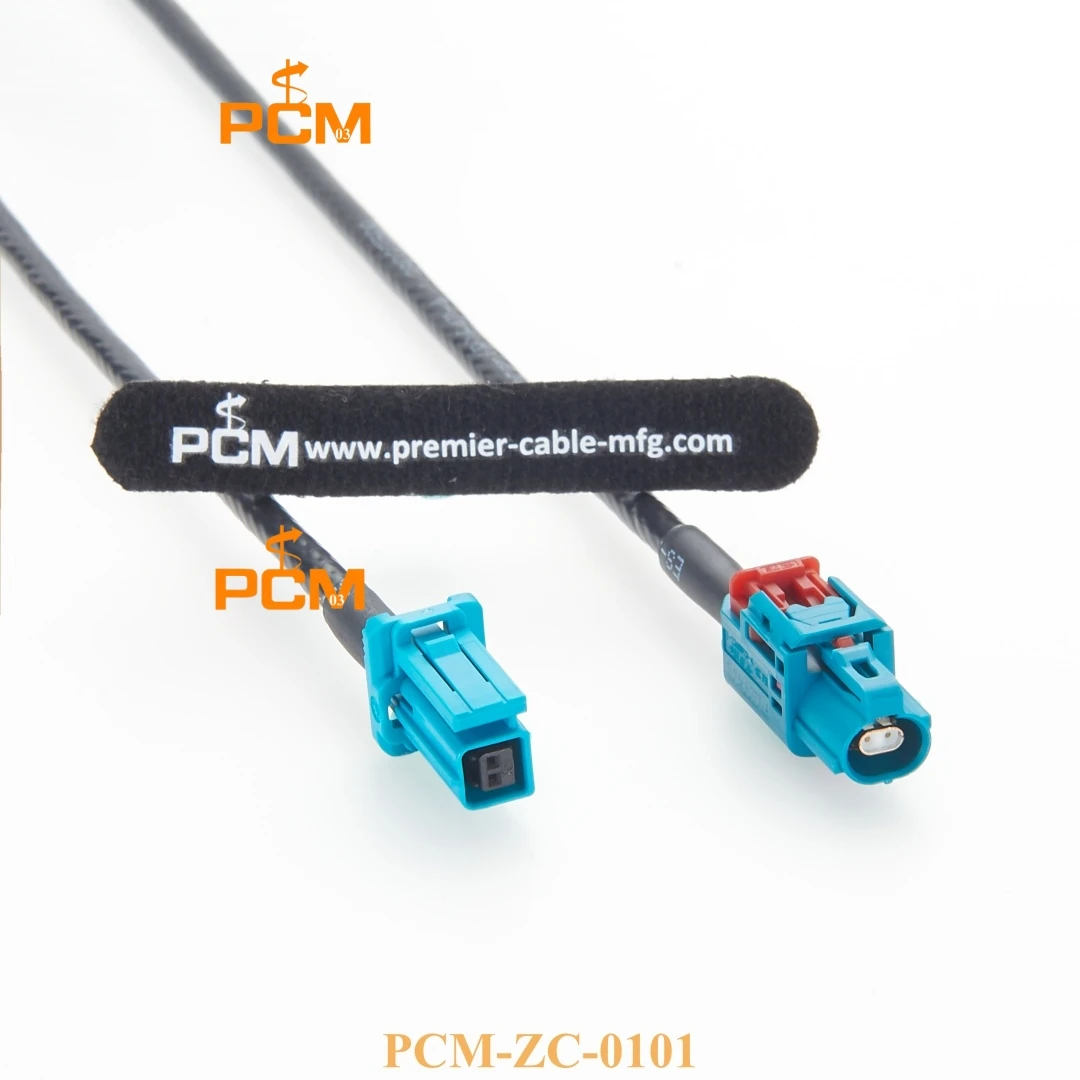 Фото Кабель Ethernet GEMnet Female 1-2368022-4 на разъем MATEnet Jack 2302510-9 для автомобильных систем, экранированный, для камер ADAS, LEONl Dacar 686-3 №4