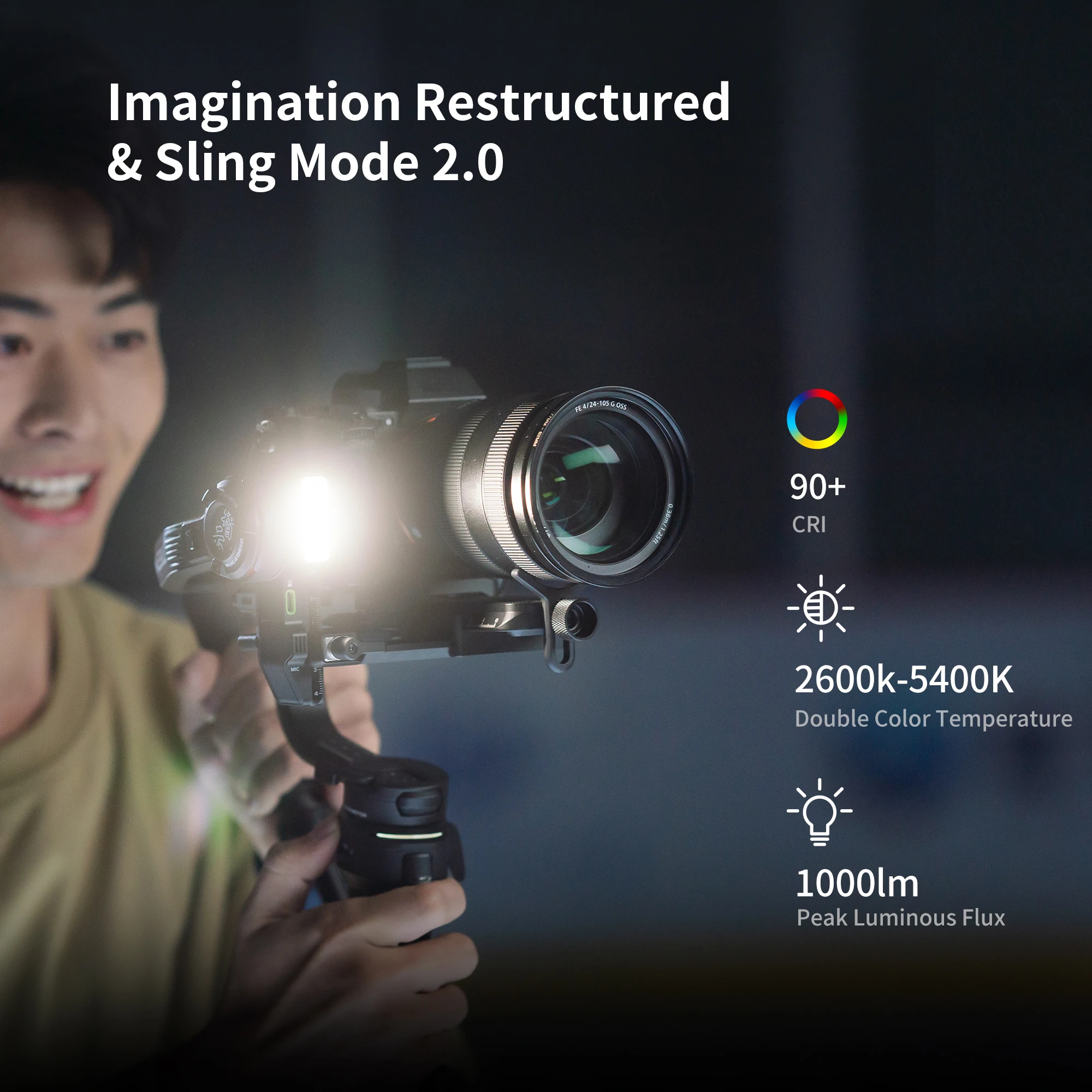 ZHIYUN Official Weebill 3【Get Free Wrist Rest】Camera Gimbal 3-Axis Handheld Stabilizer for Canon/Sony/Panasonic/Nikon VS DJI