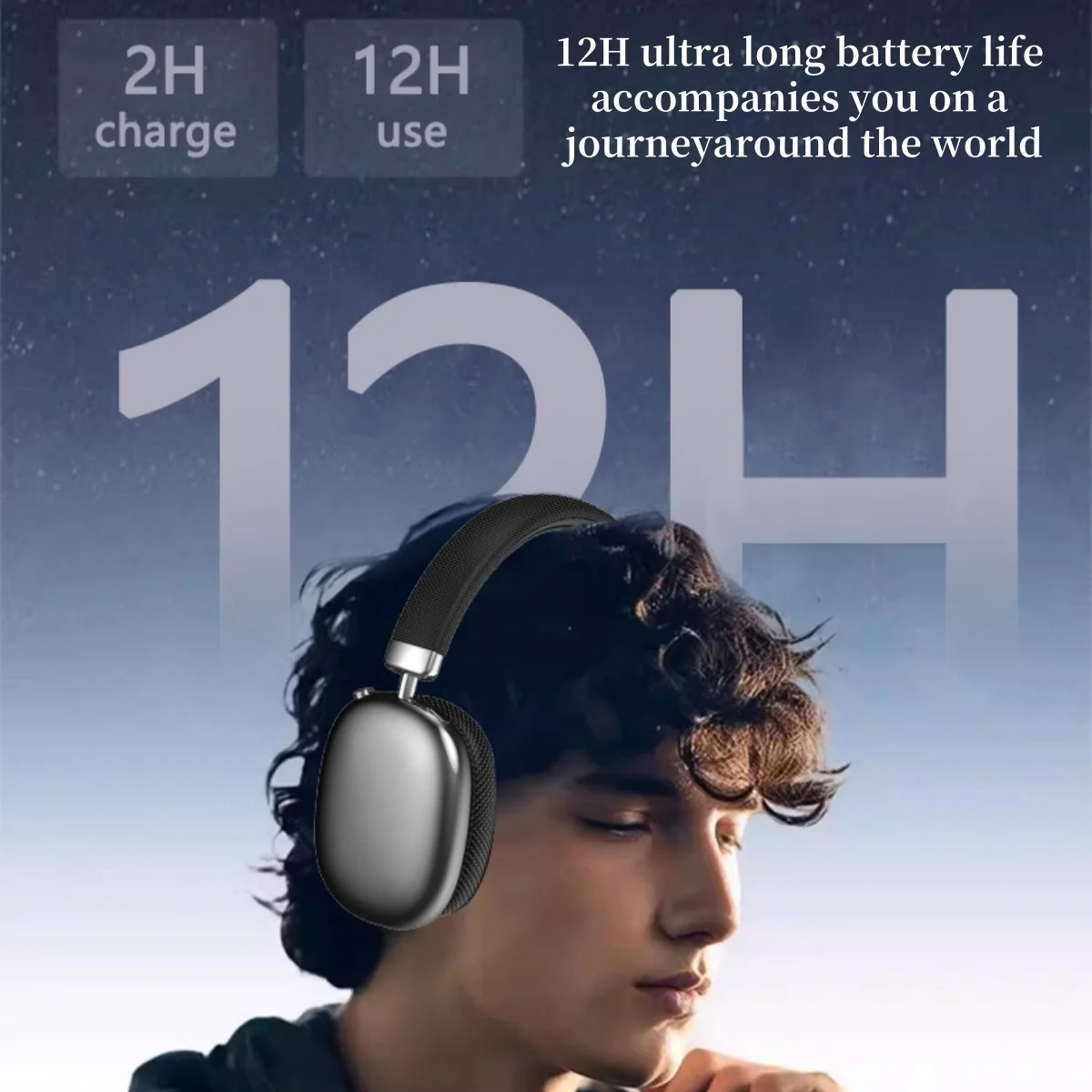 ZIICOYO Модные беспроводные игровые наушники Bluetooth интеллектуальные Hi-Fi с