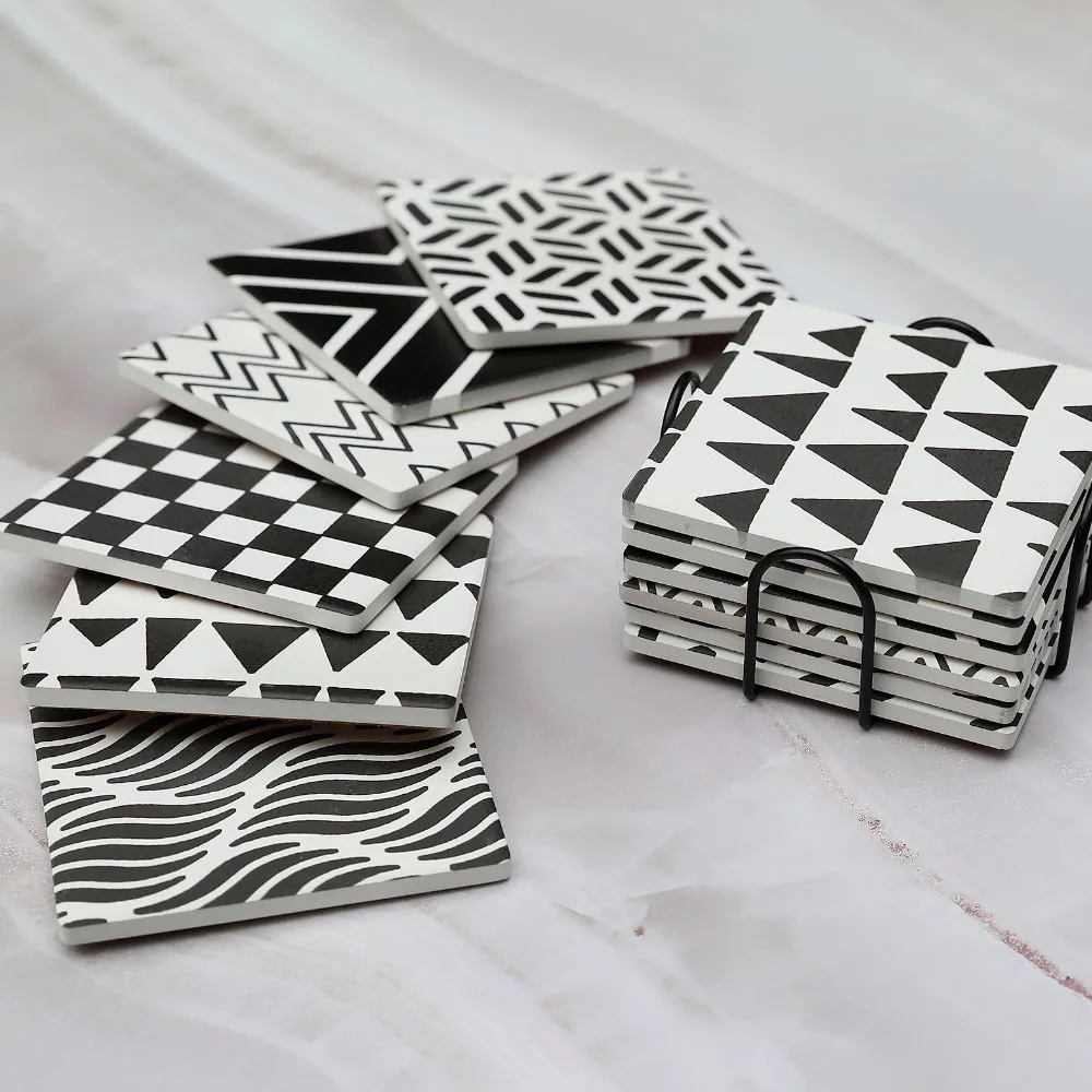 Подставки IQA Toti подставки для дома кафе набор из 6 предметов с лотком хранения