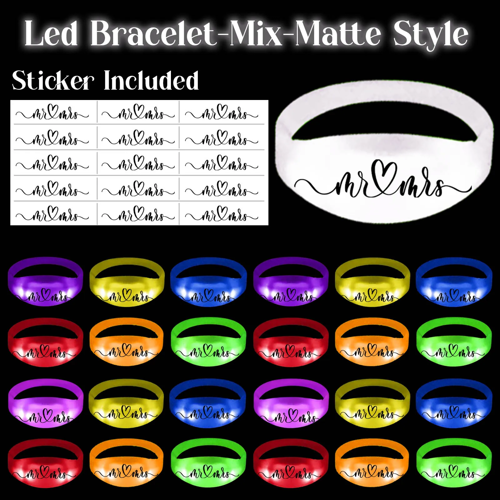 

Музыкальные светодиодные браслеты XMSJ