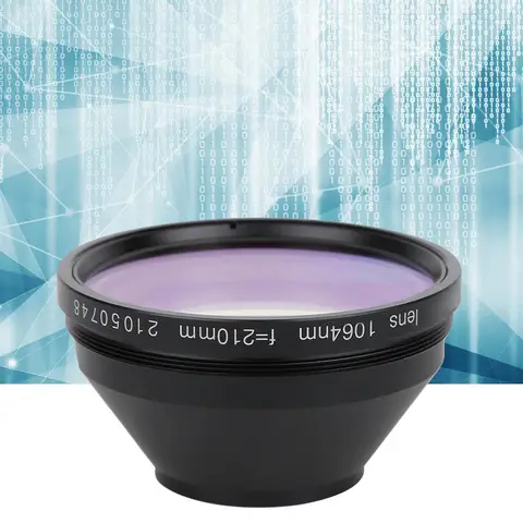 F Theta Scan Lens Field Len Оптоволоконная маркировочная машина Аксессуары 1064 нм 150x150 мм
