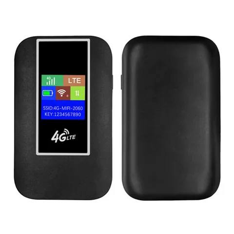Мобильный Wi-Fi-маршрутизатор 4G LTE со скоростью 150 Мбит/с, портативная точка доступа Wi-Fi со слотом для SIM-карты