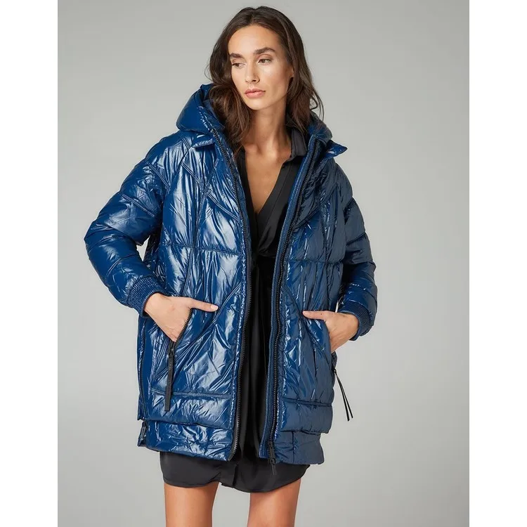 Bsb Jeans Надувные пальто темно-синего