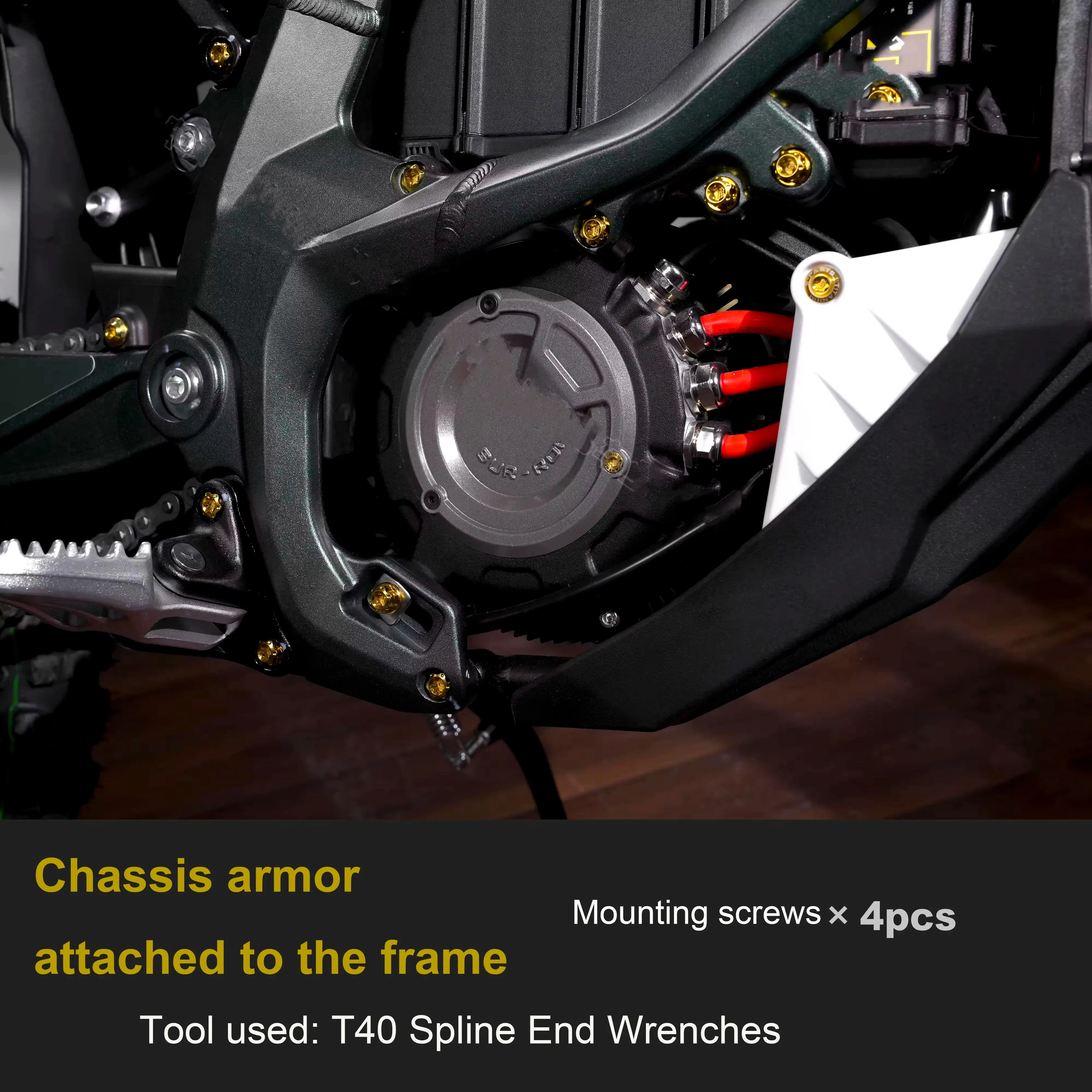 Модернизированные титановые винты Surron ULTRA BEE модификация для электрического