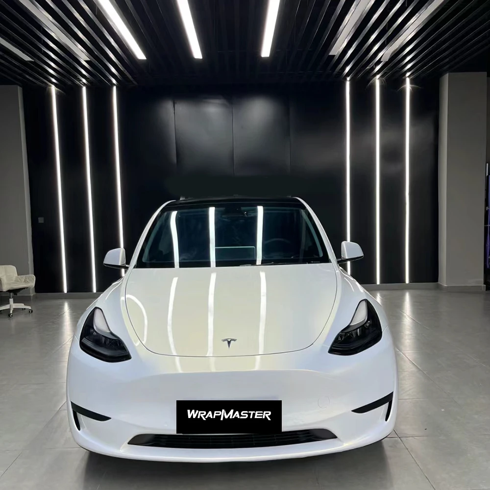 Wrapmaster 5*56ft ПЭТ-лайнер супер глянцевый жемчуг от белого до золота автомобильная