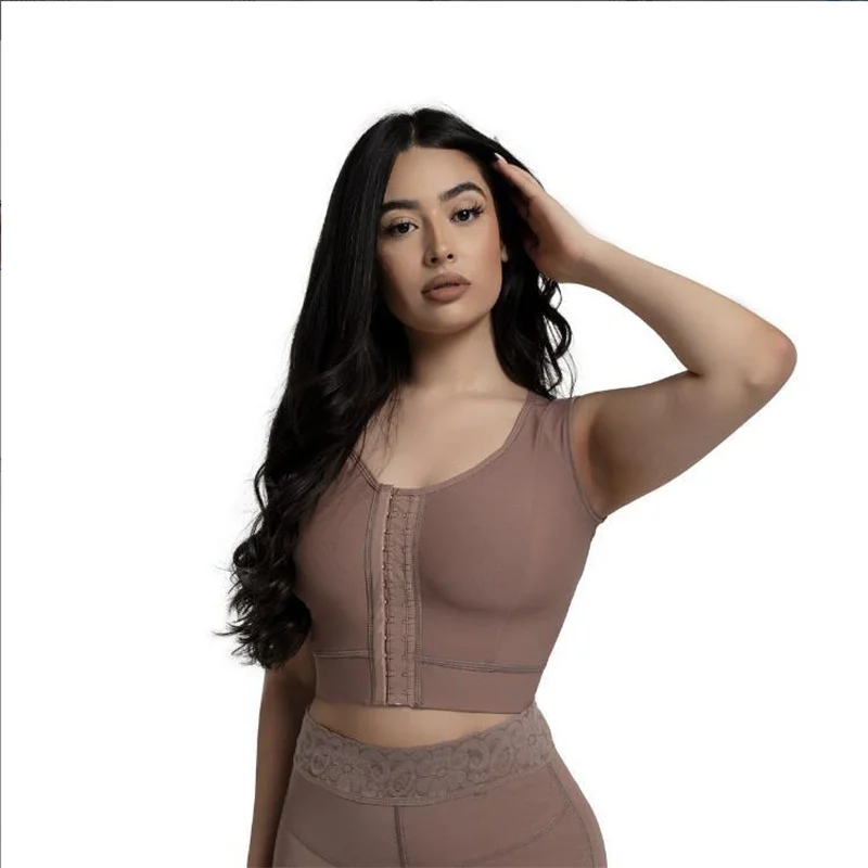 

Arm Compression Post Surgery Shapewear Bra Cup Lift Slimming Underwear Corset Minceur Waist Trainer Corset Bodyshaper