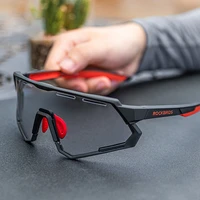 polarized cycling glasses photochromic glasses men sports polarized sunglasses bicycle riding goggles eyewear 2 lens