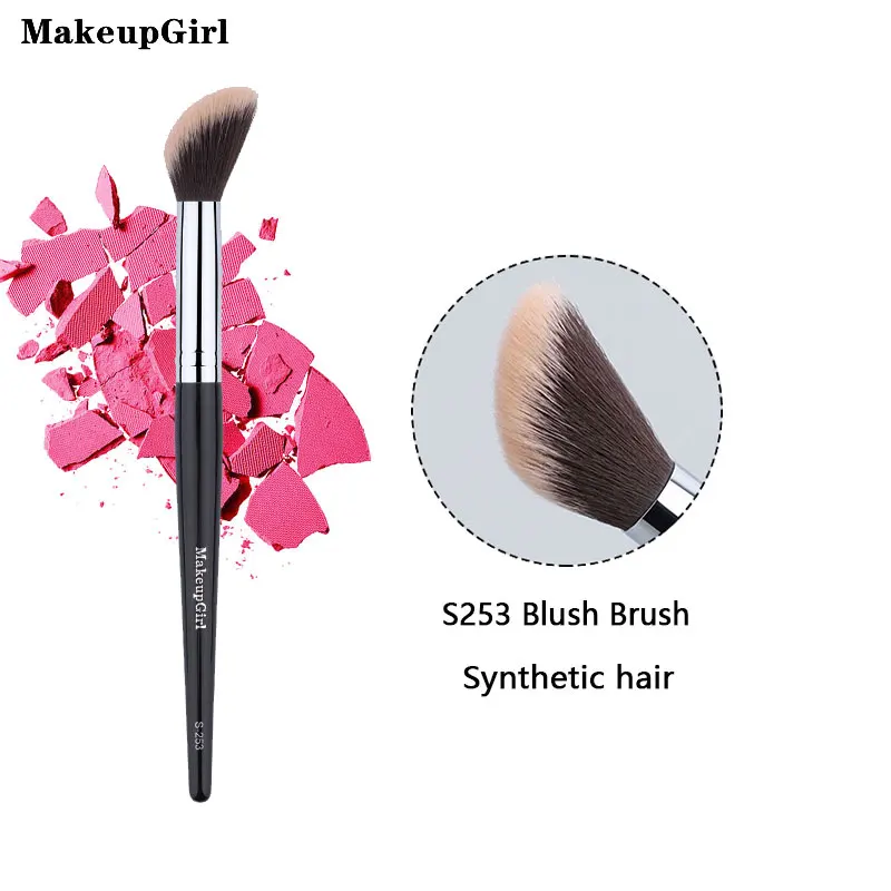 

MakeupGirl Professional Makeup Brushes Set Cosmetic Loose Powder Blush Contour Repair Shadow Hourglass Brush Make Up Beauty Tool