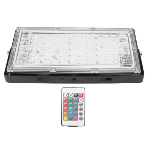 RGB Прожектор 50W IP66 Водонепроницаемый