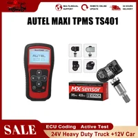 Autel MaxiTPMS TS401 Tire Pressure Monitoring System OBD2 TPMS Diagnostic Scanner Tool Activate 315 433MHZ Sensor Programming