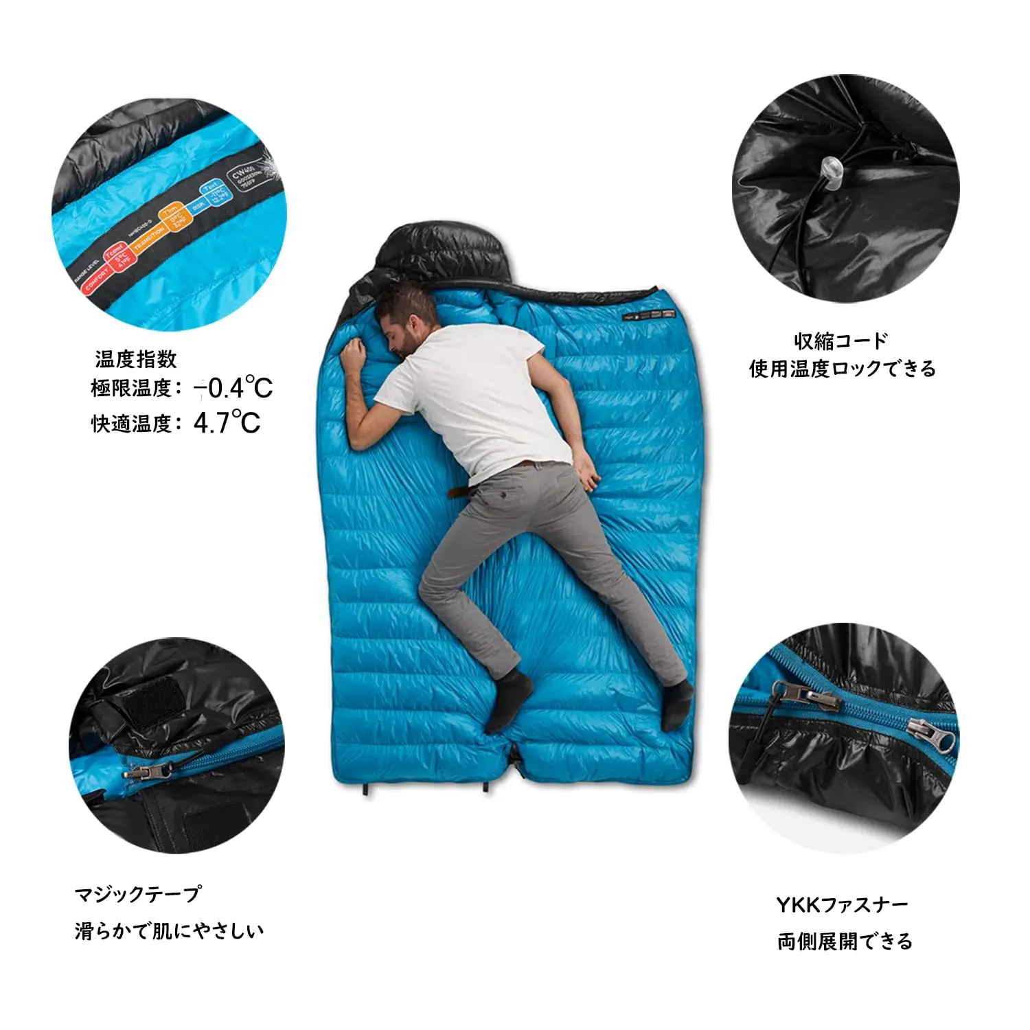 Naturehike Sleeping Outdoor Конверт Ultra Для одного Человека Высококачественный Утеплитель На
