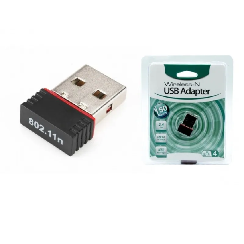 USB Wi-Fi адаптер 150 Мбит/с 300 2 4 ГГц 802.11n/g/b Беспроводная сетевая карта LAN-адаптер мини