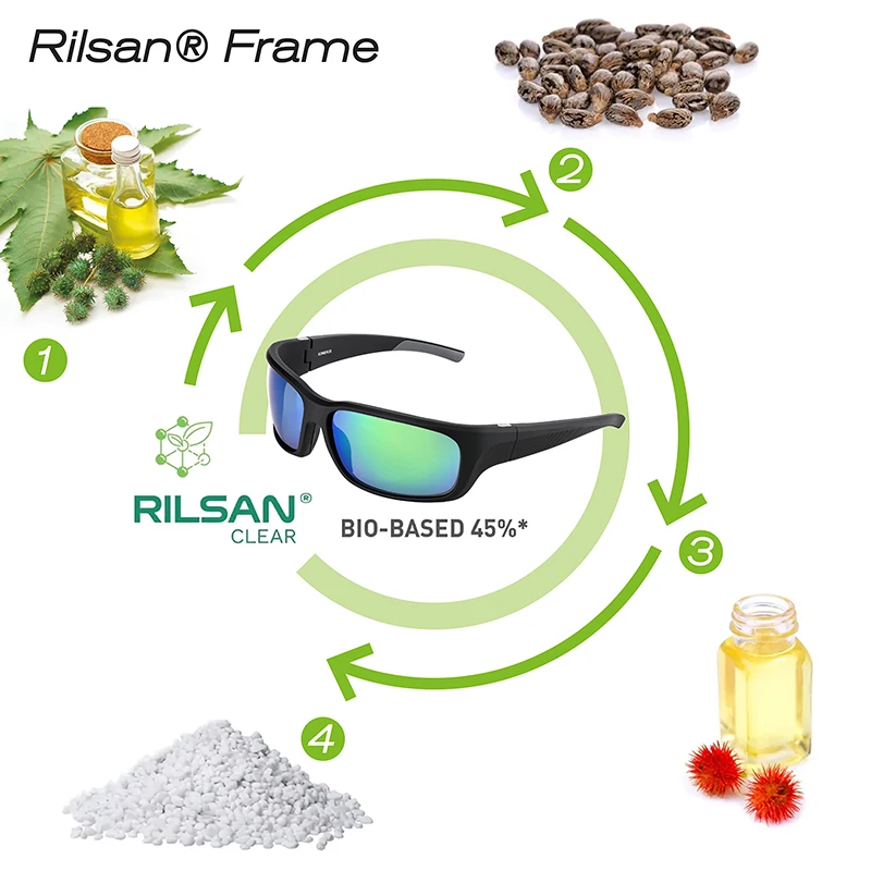 Мужские солнцезащитные очки Gomexus поляризационные защита от ультрафиолета