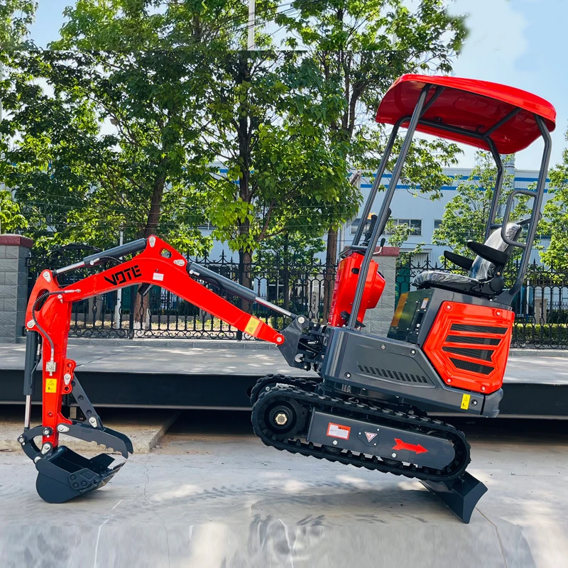 Good Quality Cheap Excavator With Rubber Track Mini Excavator Garden 1t 1.5t 2t 3t Mini Excavator Machines