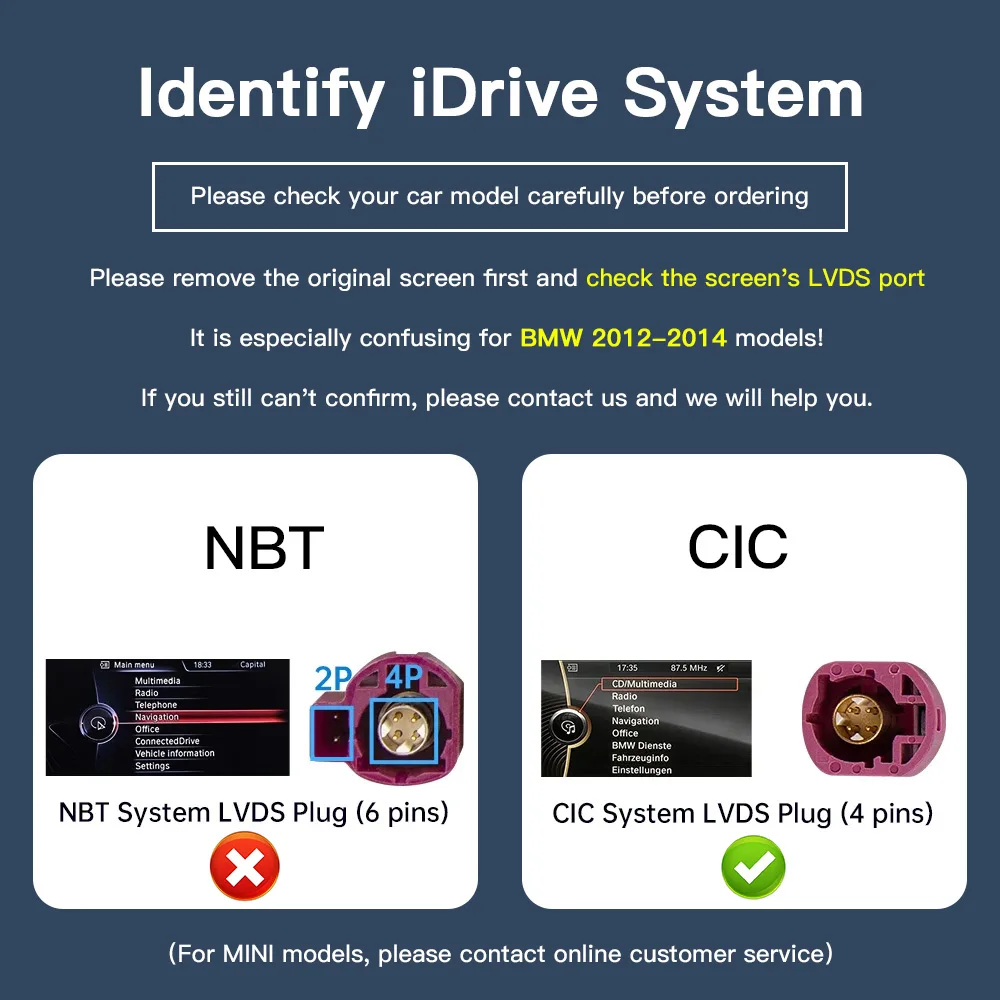 

Новый Беспроводной Адаптер CarPlay 2025 Для BMW X5 F15 F85 X6 F16 F86 X1 F48 2010-2017 NBT/CIC С Android Auto, Mirror Link