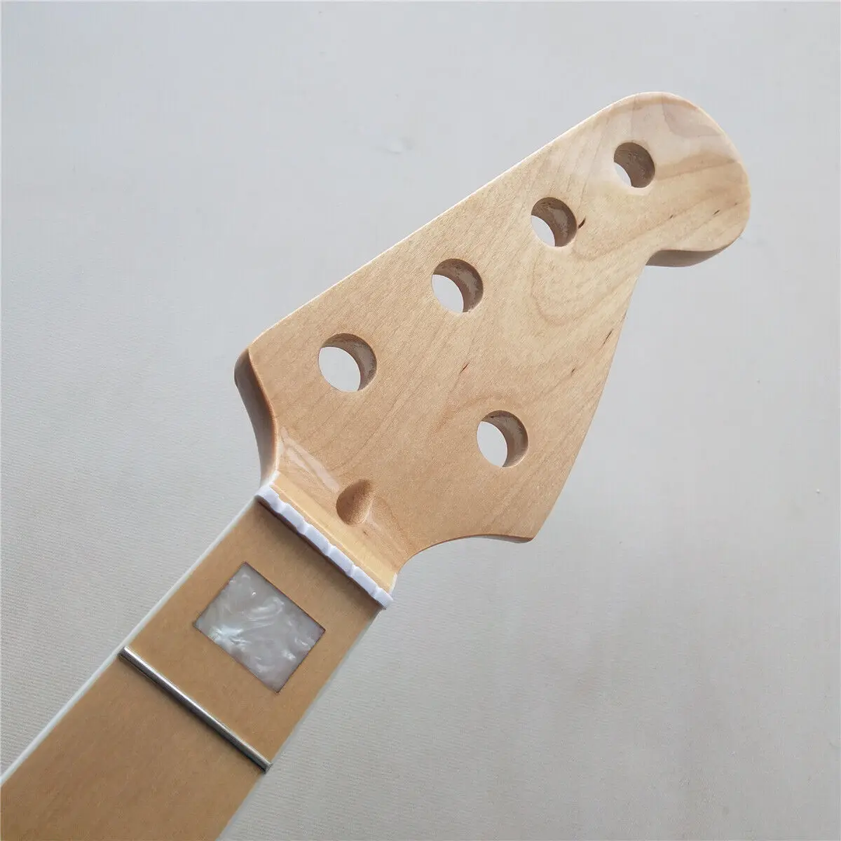 21 Fret 75mm Heel width 5 String Maple Bass Guitar Neck Maple Fingerboard inlay New Replacement