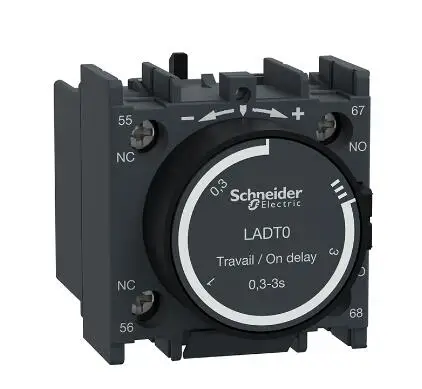LAD-T0 LADT0 Вспомогательный контактный блок с задержкой времени TeSys D 1НО + 1НЗ задержка