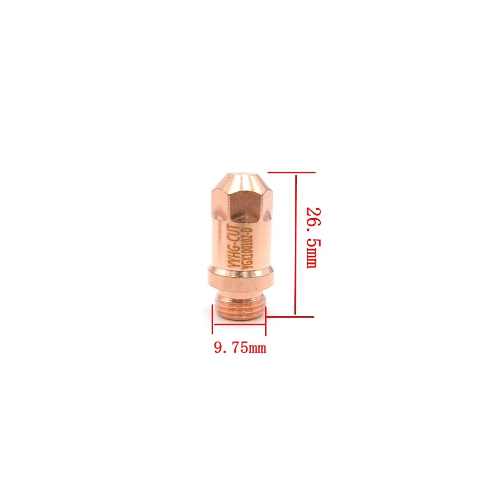 10 комплектов Yueyang YGX100A электрод для плазменной горелки с ЧПУ наконечник YGX-100 YK-100