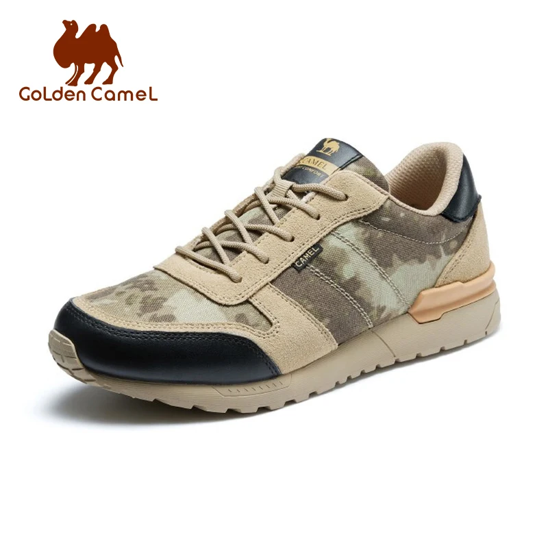 

Golden Camel Men's Shoes Retro Street Camouflage Male Sneakers Waterproof Casual Luxury Workers Shoes for Men 2022 Autumn New