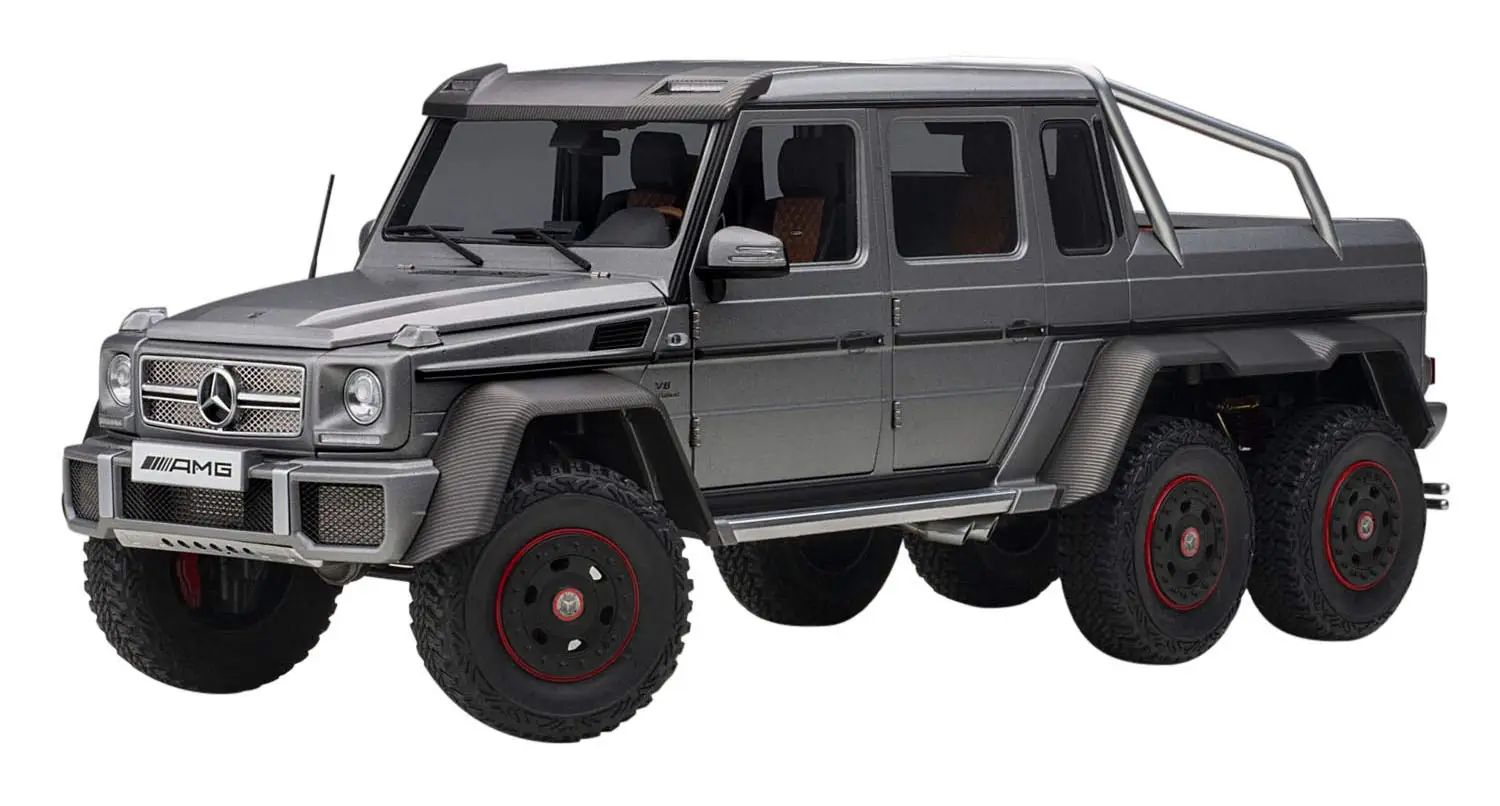 AUTOart 1/18 Mercedes-Benz G63 AMG 6X6 Матовый Серый металлик Готовое изделие 76308 |