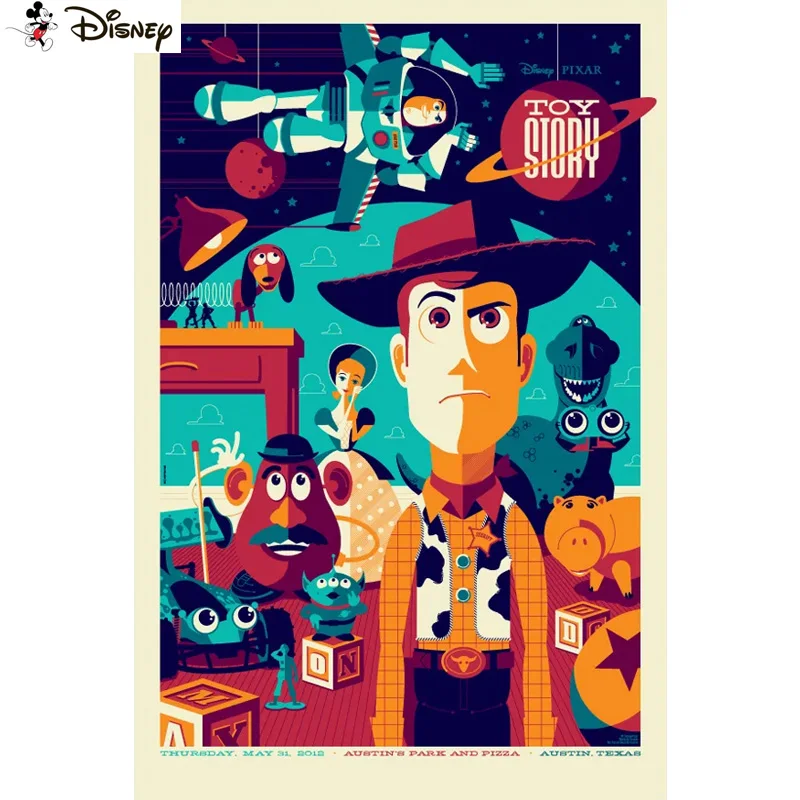 

Алмазная картина «мультяшный Микки и Минни», 5D