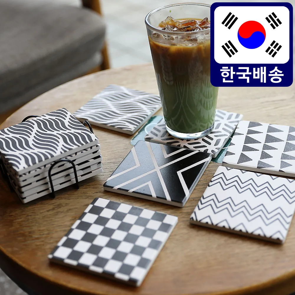 Подставки IQA Toti подставки для дома кафе набор из 6 предметов с лотком хранения