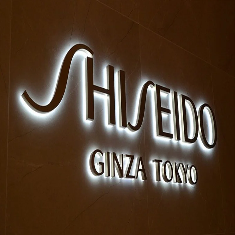 Знак лобби вывеска с подсветкой Офисная металлические вывески 3d логотип на заказ