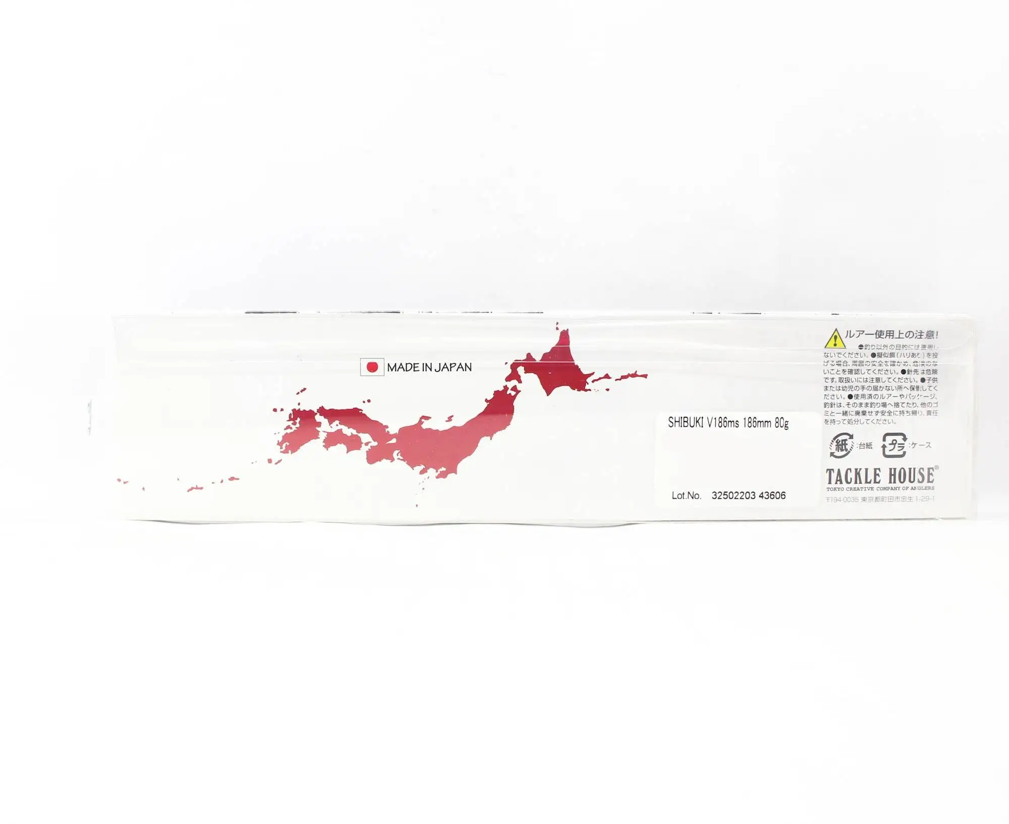 Тонущая приманка Tackle House Shibuki V186MS весом 80 грамм №11 (8704)