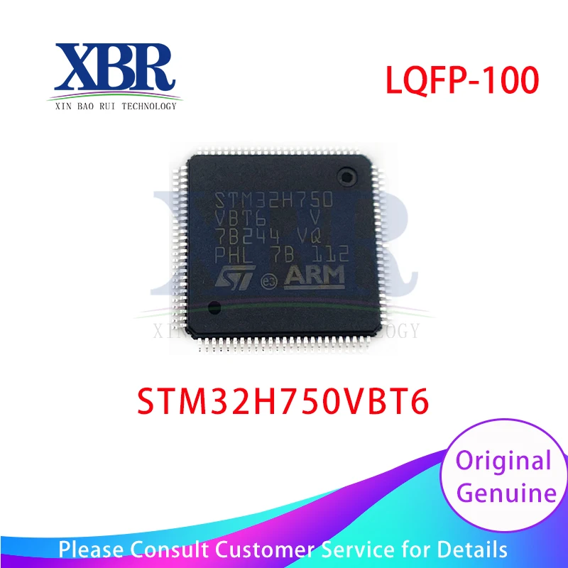 

5PCS STM32H750VBT6 LQFP-100 New Original spot IC