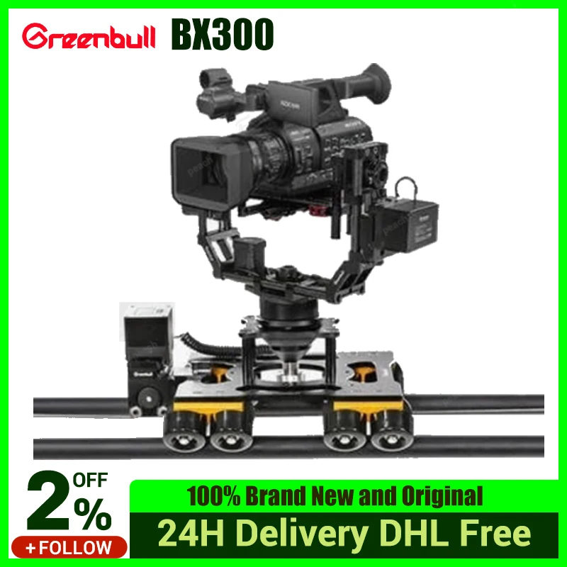 

Greenbull BX300 1,6 м портативная электронная камера моторизованная дорожка видео Dslr Dolly Slider Dolly & rail 1,6 м 70 кг