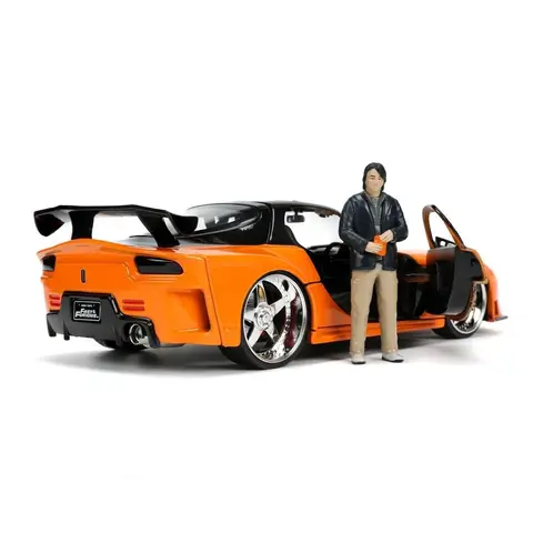 JADATOYS Mazda Veilside Fast and Furious Мини Автомобиль HAN'S RX-7
