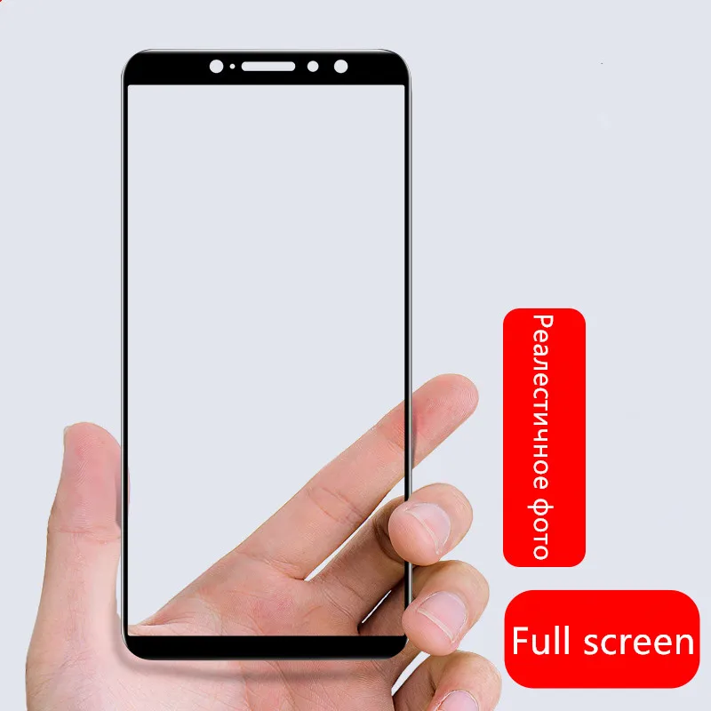 Защитное Стекло полноэкранное 3ШТ для Xiaomi Redmi 5/Redmi 5A/Redmi 5 Plus/Redmi 4/Redmi 4 Pro/Redmi 4X Товар в
