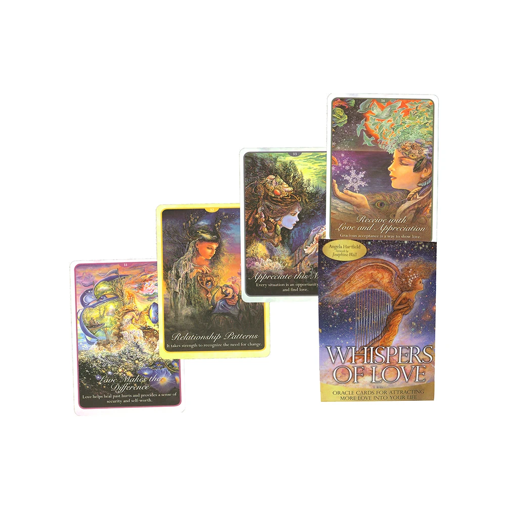 

Board Games 39 Decks Board Games Whispers of Love Oracle English Instructions Tarot Cards for Family Holiday Playing Cards