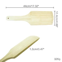 17 3 cleaning brush grill scraper paddle tool premium bristle free wooden grill cleaner non wire bbq brush 100 rubber wood