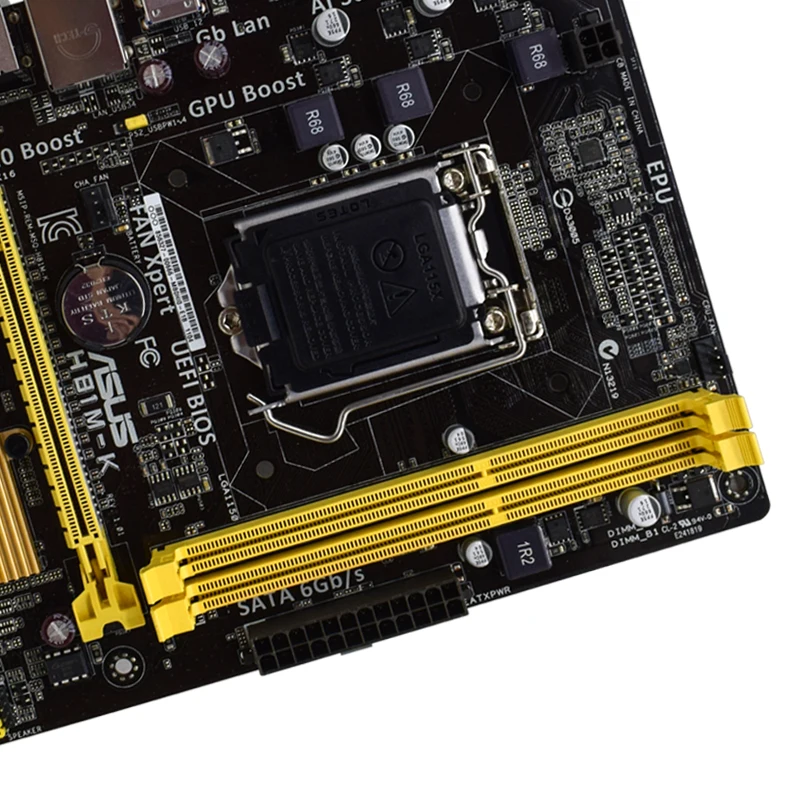 ASUS H81M-K материнская плата LGA 1150 DDR3 Intel H81 16 Гб USB3.0 SATA III PCI-E 2 0 Micro ATX для Core i5-4460 - купить