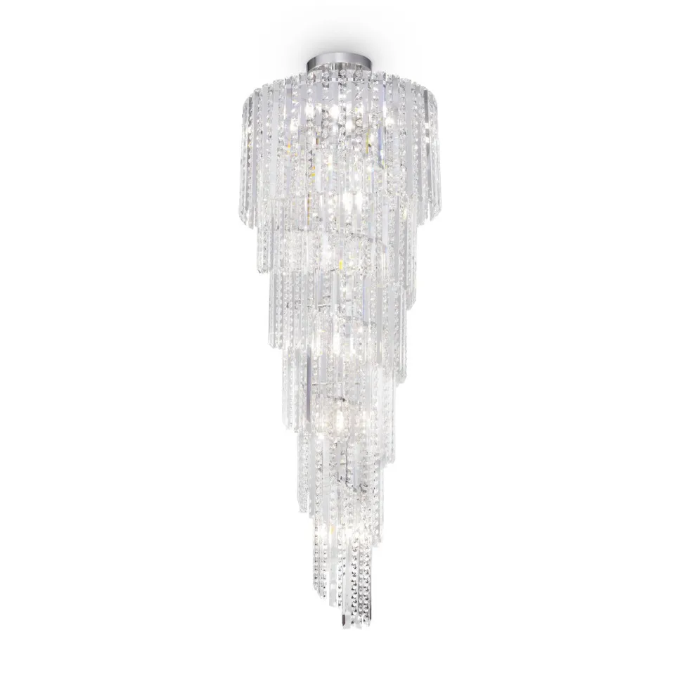 Потолочная люстра Louis RC005PL-12CH Maytoni E14 Арт-Деко