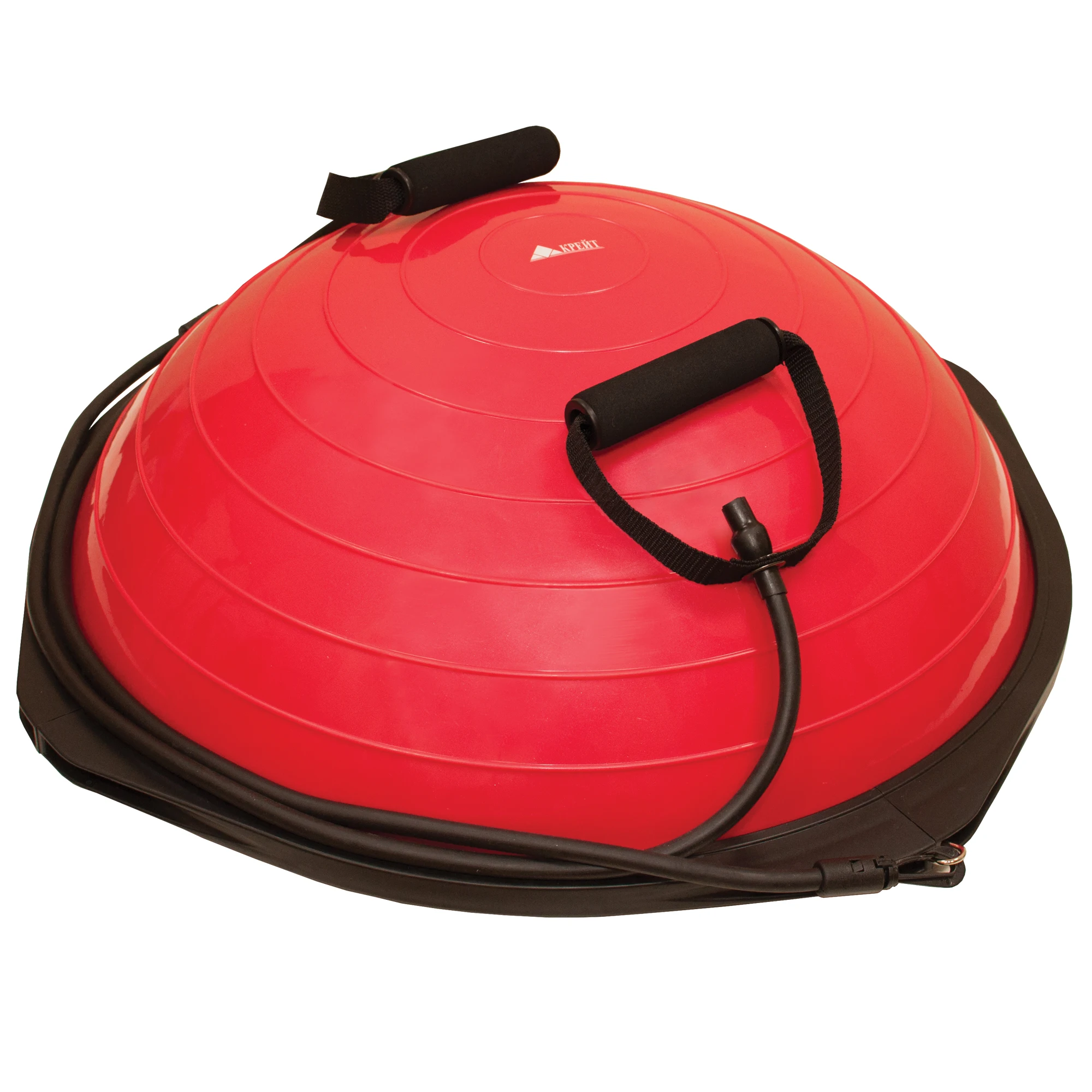 Гимнастическая полусфера &quotBOSU&quot 58 см для фитнеса. подушка балансировочная.