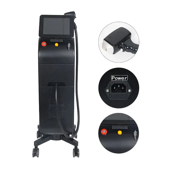 

Diode High power 1600W laser Platinum Three-Wavelength 755 808 1064 NM diode laser Ice Hair Removal Machine CE