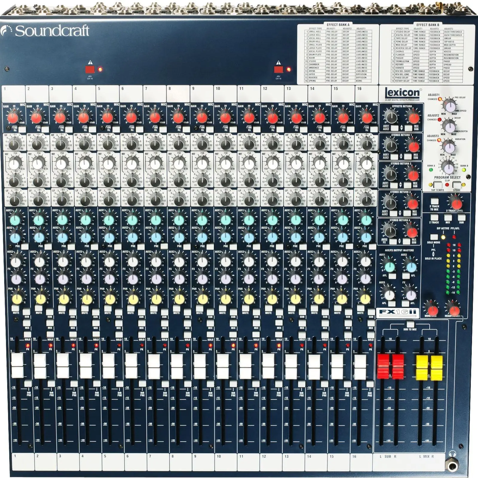 

END OF THE YEAR SALES Soundcraft FX16ii Mixer with Effects